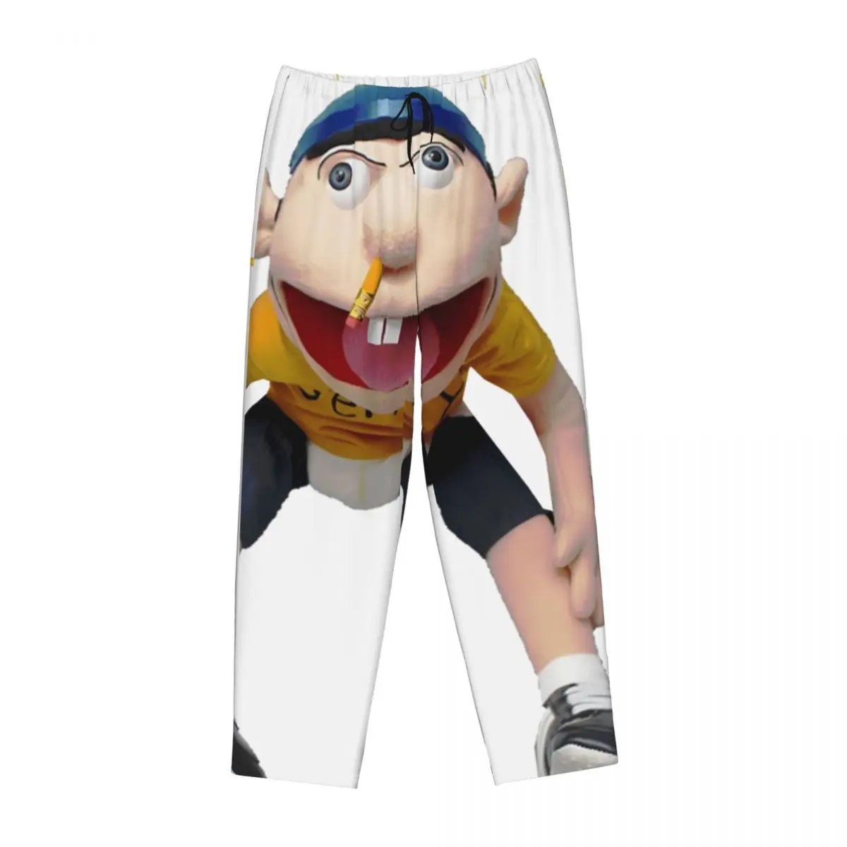 Custom Sml Jeffy Rapper Women Pajama Pants Lounge Sleep Sleepwear Bottoms with Pockets