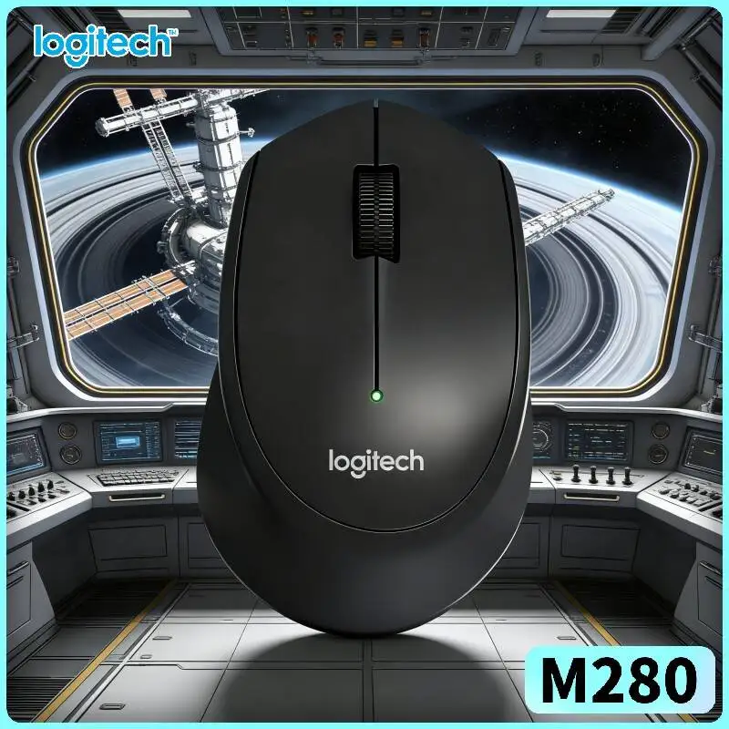 Logitech M280 Wireless Mouse Light Slim Casing 10m Range 1000 DPI Precise Target Tracking Extended 18-Month Battery
