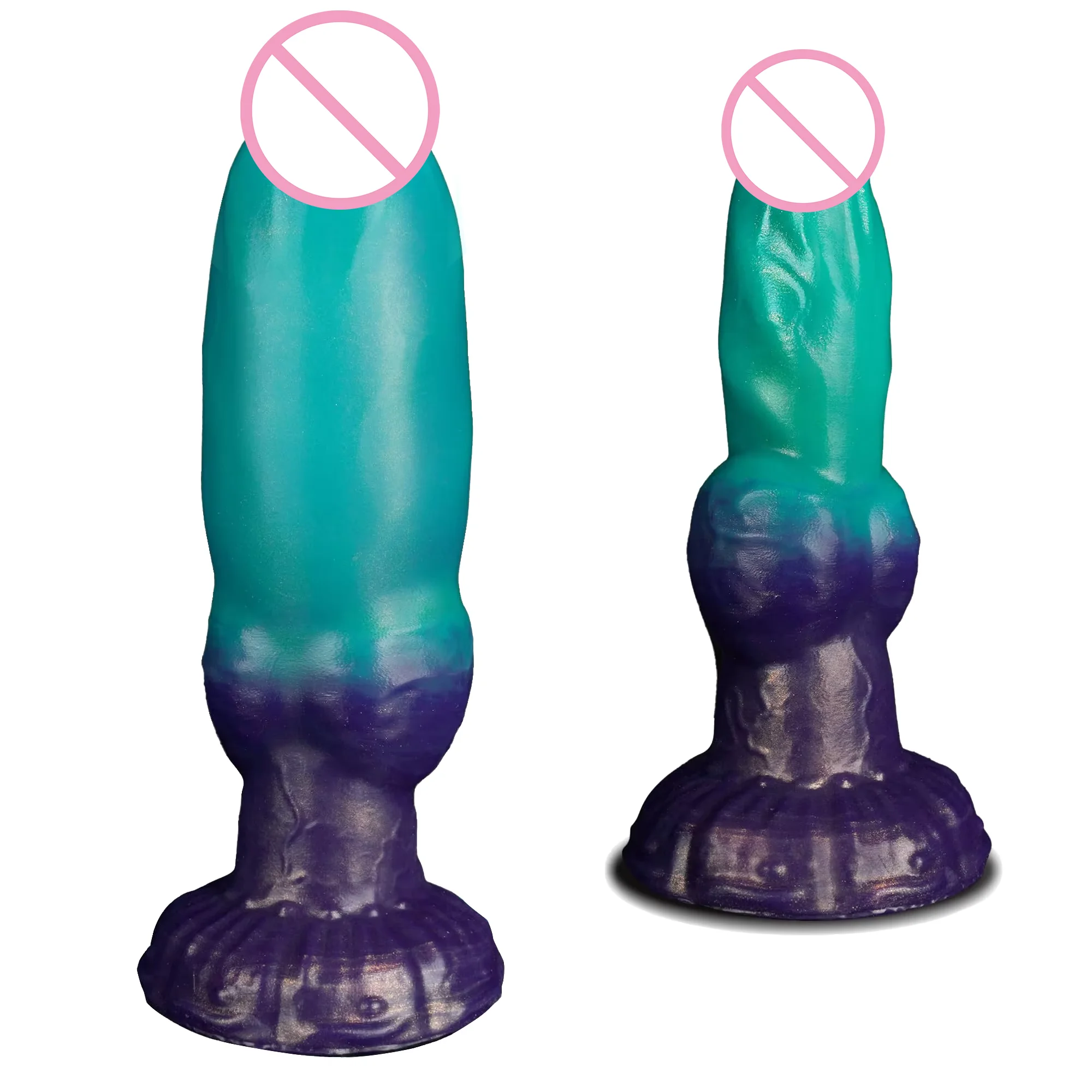 New Monster Inflatable Dildo Adjustable Thickness Anal Plug Huge Horse Dildos Expandable Buttplug With Suction Cup Adult Toys
