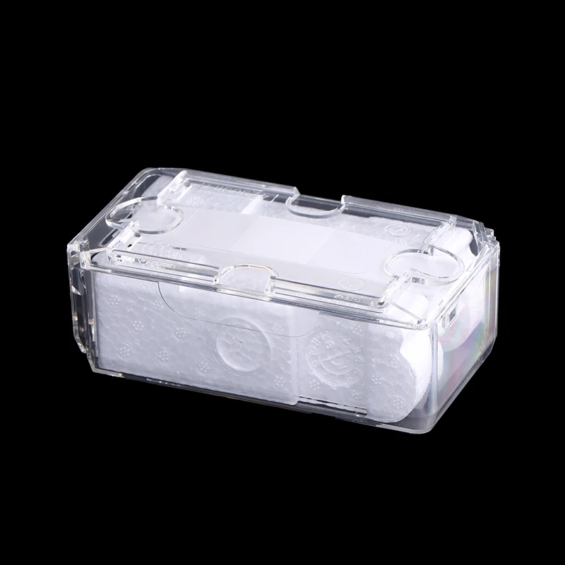 Men Single Watch Storage Box Vintage Transparent Universal Holder Jewelry Case Anti Dust Organizer for Home Travel Use
