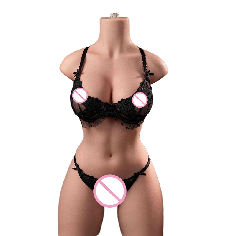 MIVM Full Silicone Half Body Model Solid Sex Doll Large Chest Anal Vaginal Adult Masturbation Cup Men Masturbation Torso Doll18+