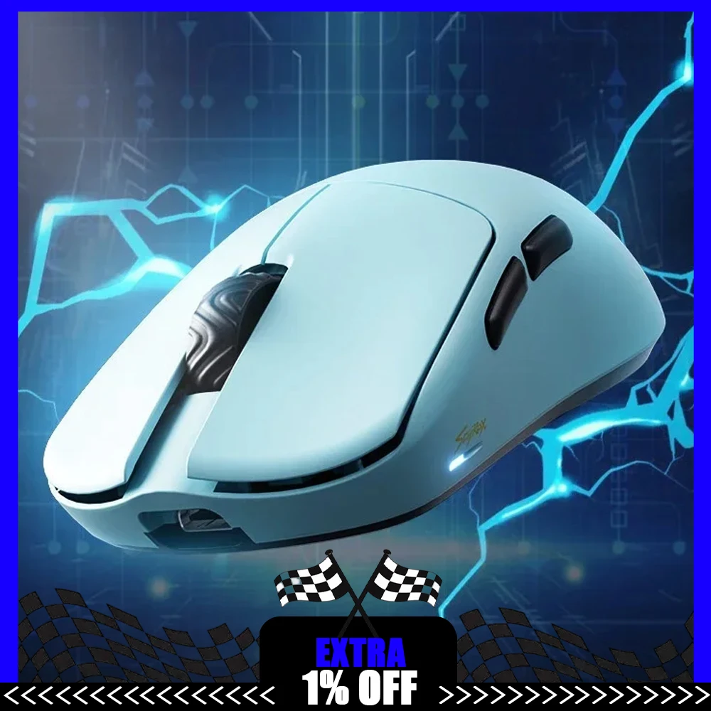 Scyrox V6 Wireless Mouse 3 Mode Bluetooth Ergonomics Lightweight Gaming Paw3950 Custom Made Gamer Mouse Pc Accessories Gifts Man
