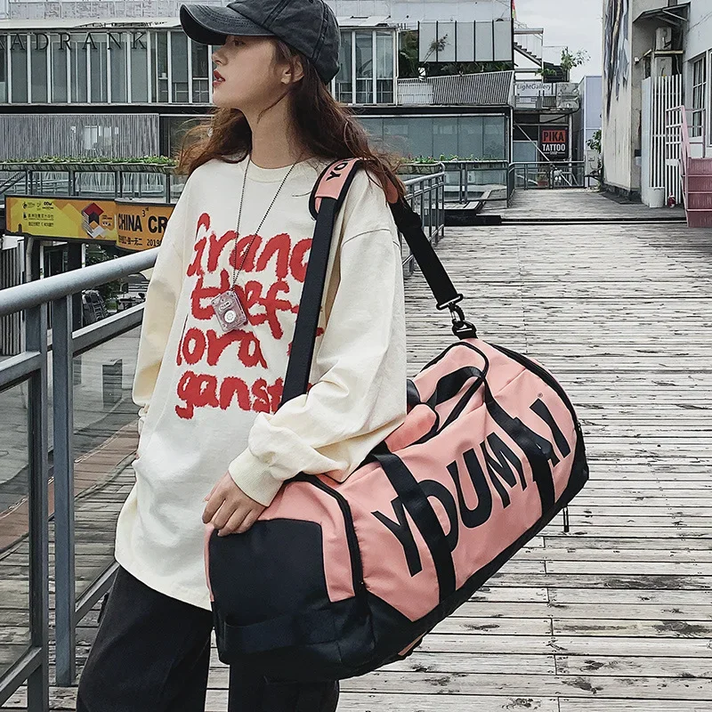 Women's Travel Bag Oxford Sports Mountaineering Tactical Bags Men's Handbag Weekend Overnight Bag Waterproof Foldable Duffel