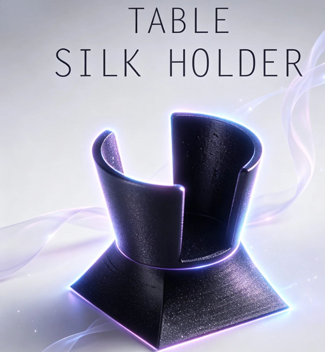 Magic Silk Holder Magic Tricks Tabletop Organizer Silk Storage for Magicians Close Up Stage Magic Prop Accessories