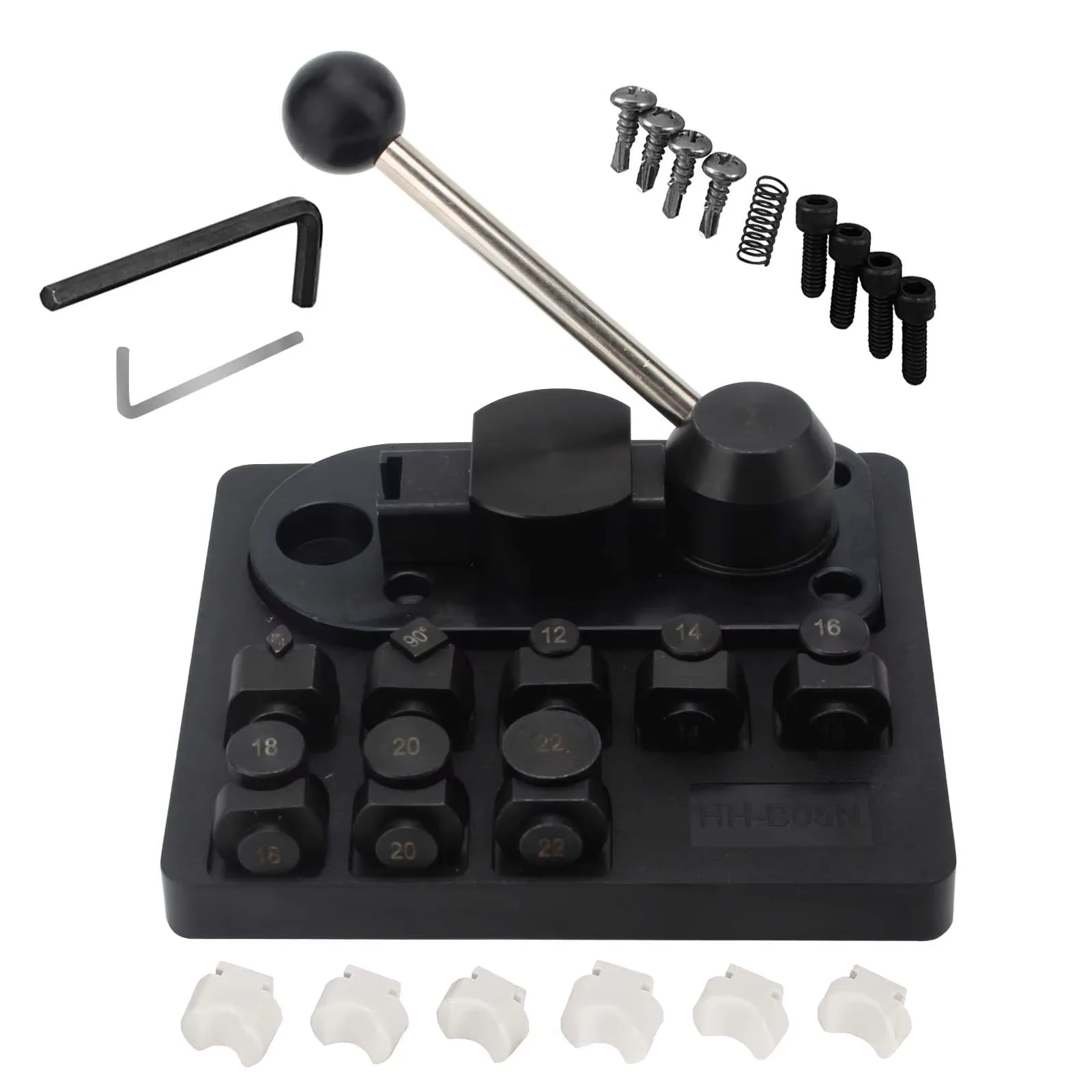 Manual Jewelry Ring Bender Machine for Gold Silver Copper Multi-Functional Rolling Tool Set Rings Maker Tools With Accessories