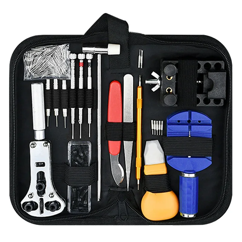 Bestsellers 147pcs Watch Repair Tool Kit  Watch Maintenance Set Battery Replacement Strap Adjustment Disassembly Installation
