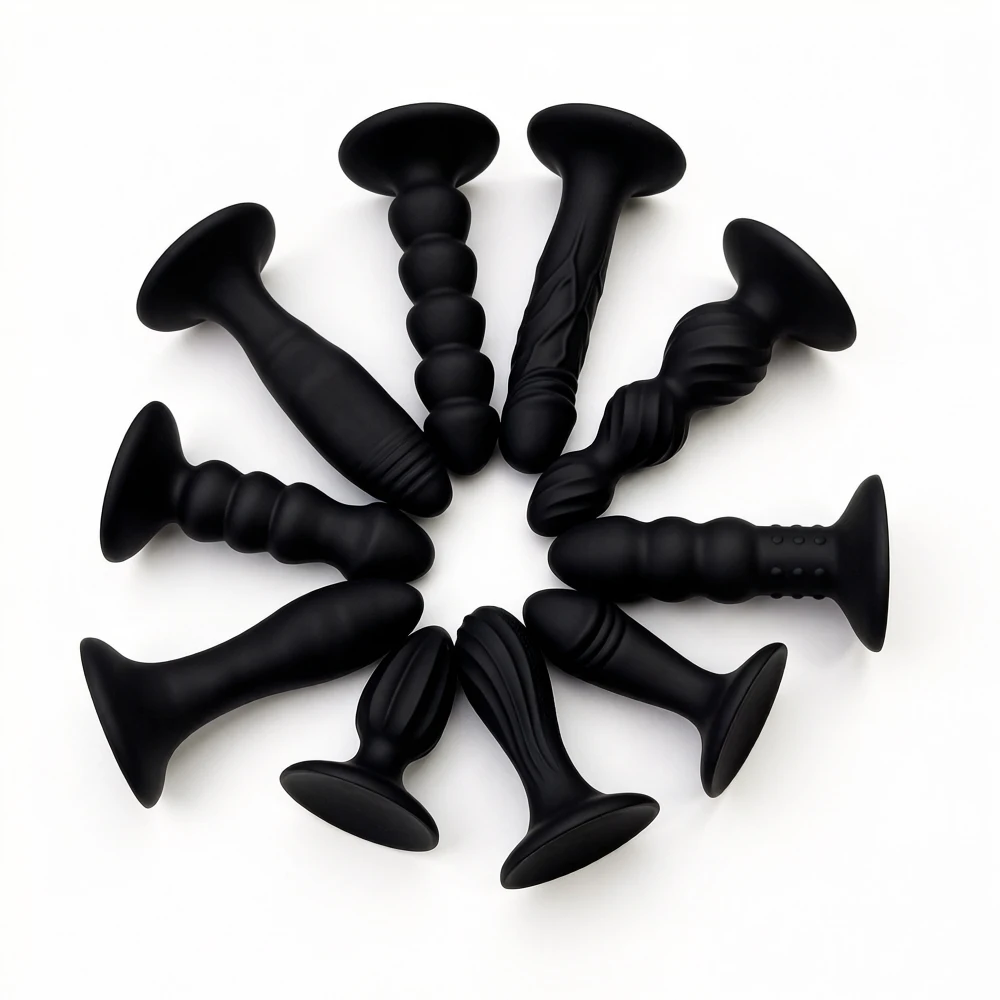 Dildo Anal Plug Butt Plug with Strong Suction Cup Prostate Massager Product Anal Dilation Masturbation Adult Sex Toys Women Men