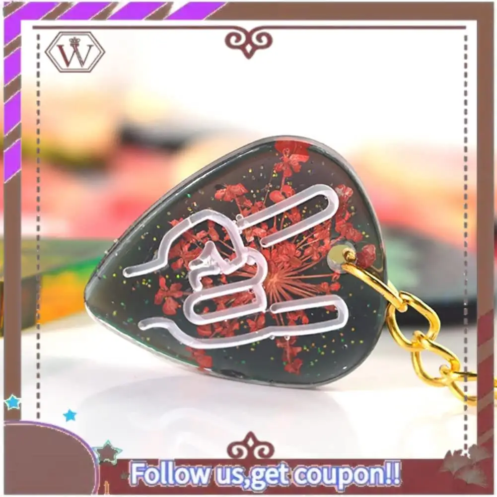 A95D-3Pcs Guitar Pick Resin Molds Guitar Triple-Cornered Plectrum Silicone Molds For Resin Casting Guitar Pick Case Mold