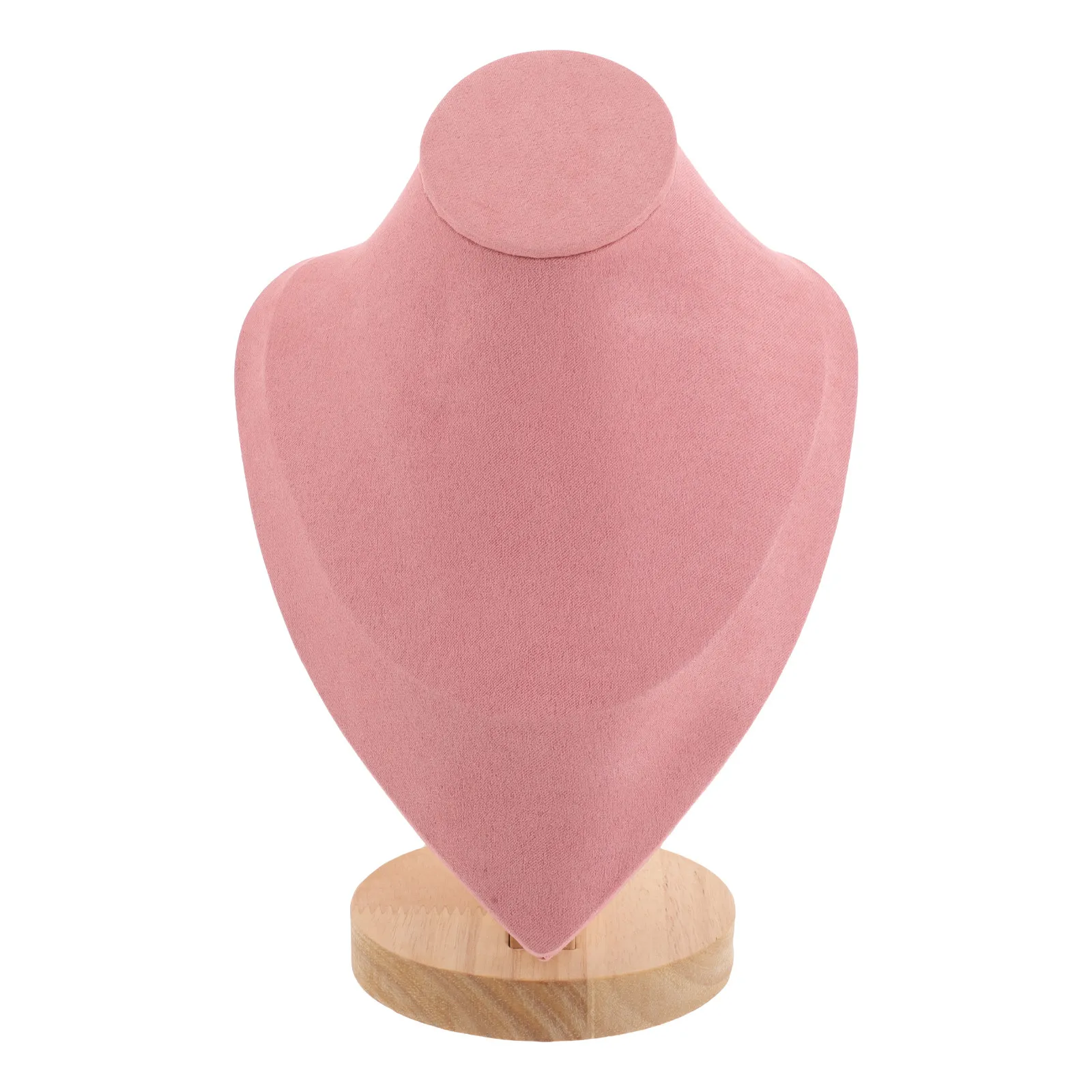 Pink Jewelry Display Stand Mannequin Style Necklace Holder for Pendants Chains Jewelry Photography Retail Display