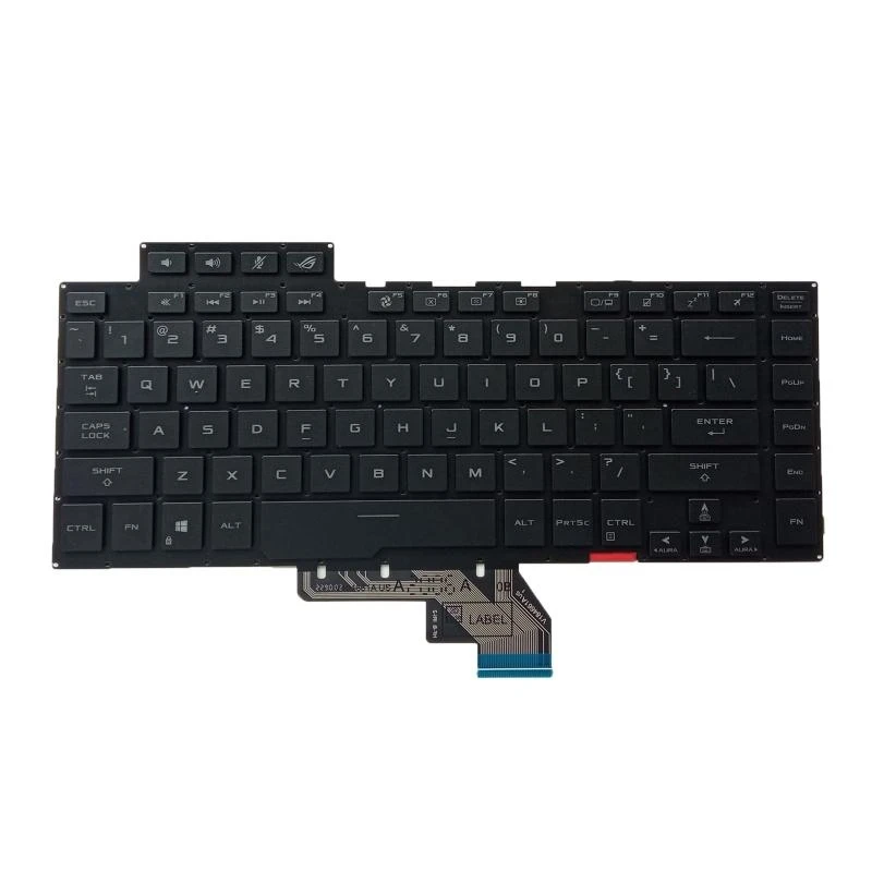 English RGB Backlit Keyboard Replacement for ROG GU502 Laptop US Layout Best Sale
