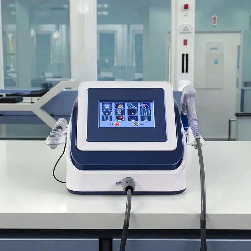Focused Pneumatic Shockwave Therapy Machine, Physical Physiotherapy Equipment for Pain Relief & Male ED Treatment