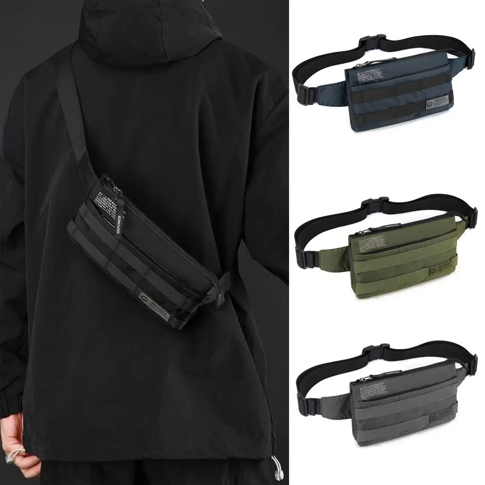 High Quality Vintage Style Men Waist Pack Multifunctional Small Size Fanny Bag Simple Design Shoulder Bag Outdoor Activities