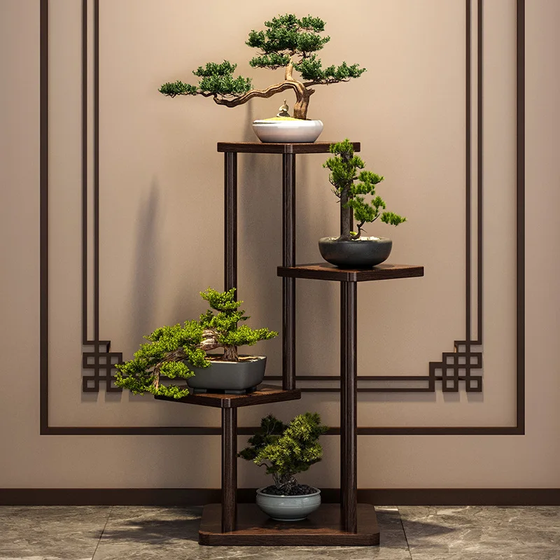 Space Saving Home Storage Display Flower Pot Rack Step Style Living Room Balcony Balcony Plant Multi Tier Indoor Plant Stand