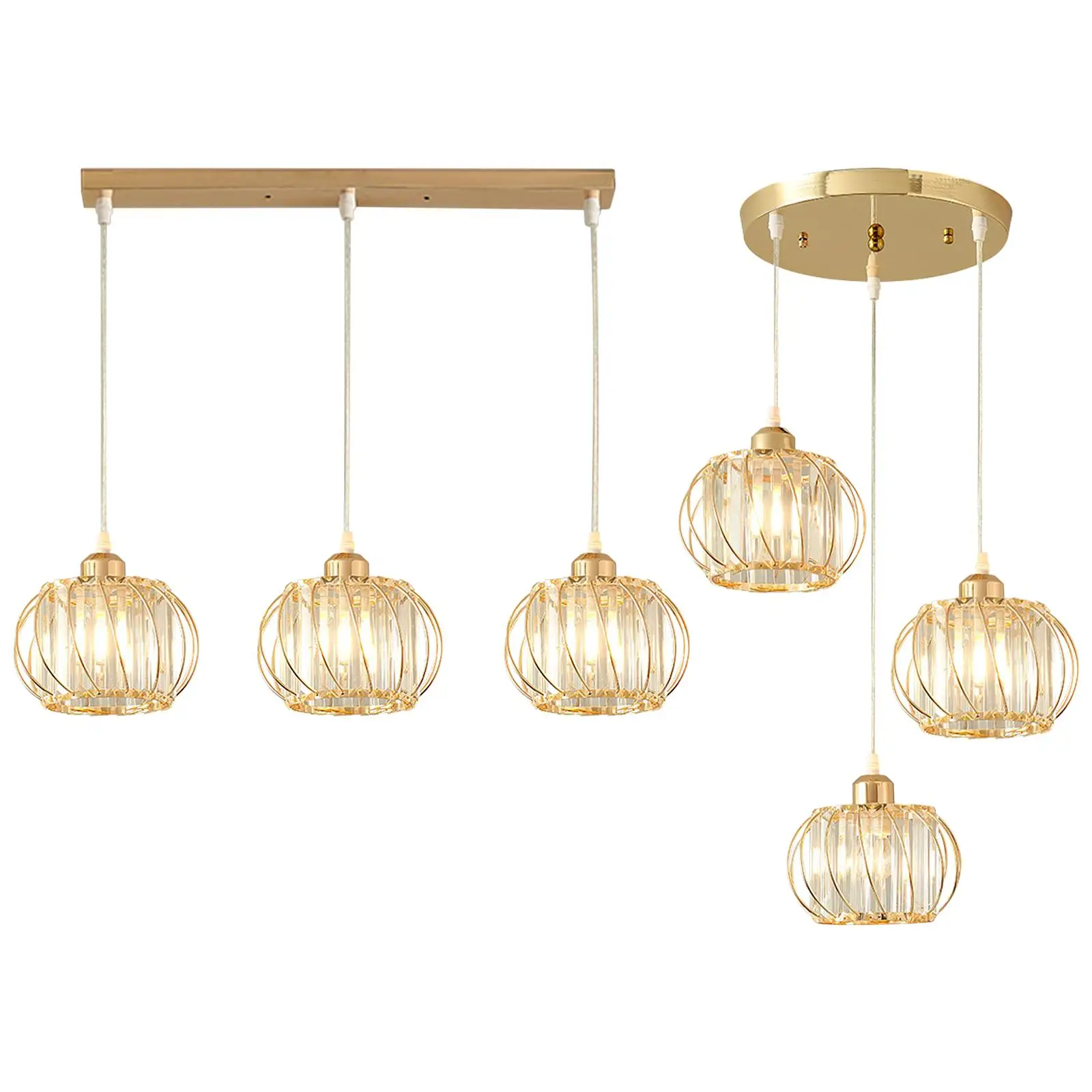 Modern Led Ceiling Chandelier for Living Bedroom Dining Room Wrought Iron