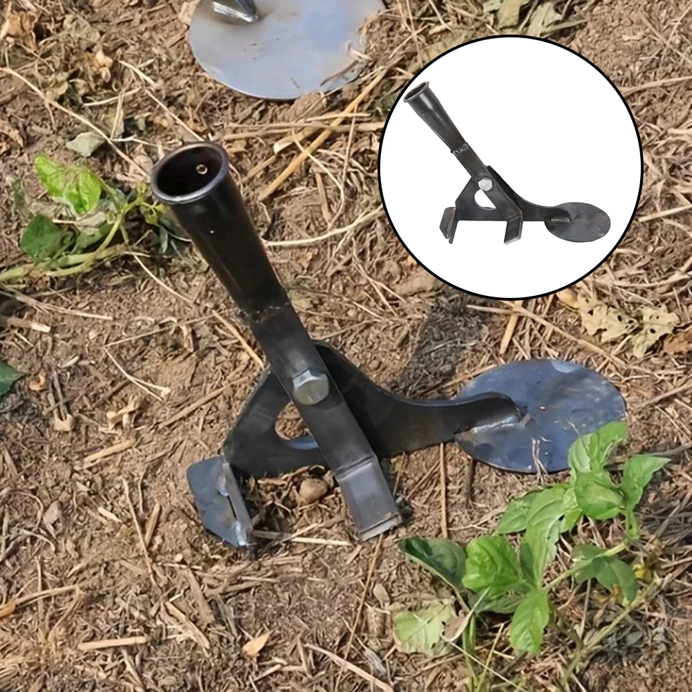For Harvesting Crops As Shown Manual Root Puller Manual Root Puller Tool Garden Root Weeder High-strength Carbon Steel