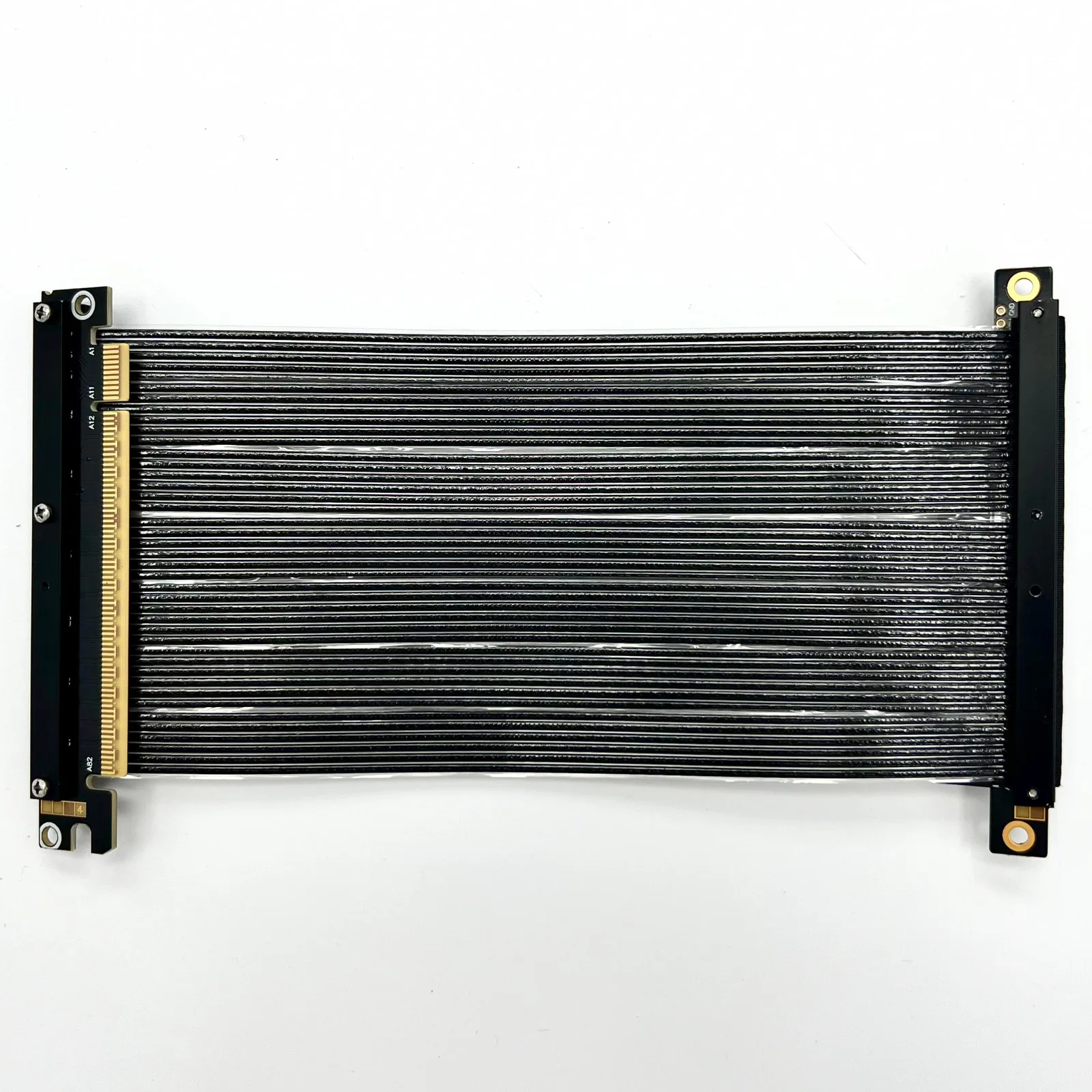 ADT-Link PCI-E x16 5.0 Riser Cable Upright Newest GPUs RTX 5090 Video Card Mini ITX Chassis Dual Reverse-angle 16x Graphics Card
