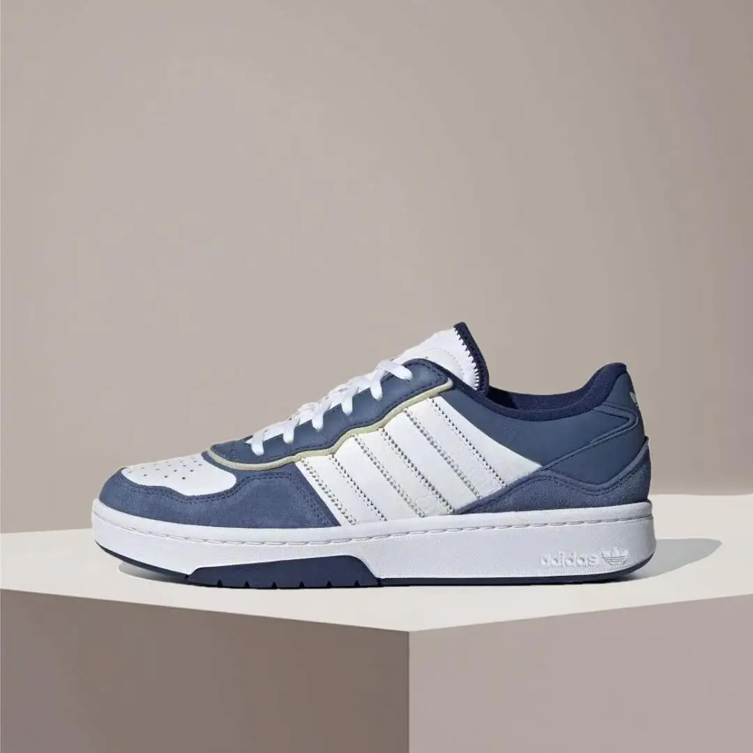 adidas Originals Courtic Classic Fashion Slip-Resistant Comfortable Durable Low-Top Skate Shoes Unisex JI2554