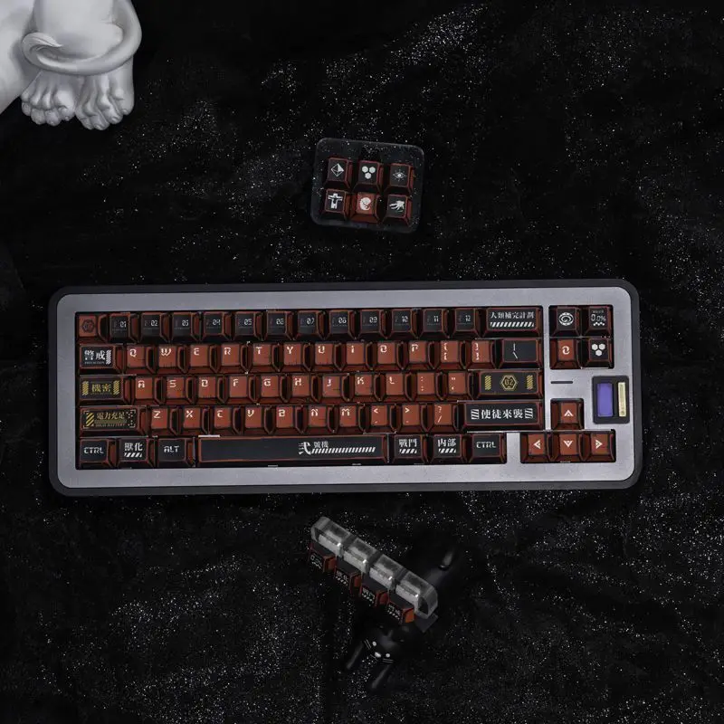 High aesthetic DIY five sided thermal sublimation compatible mechanical keyboard 60-108