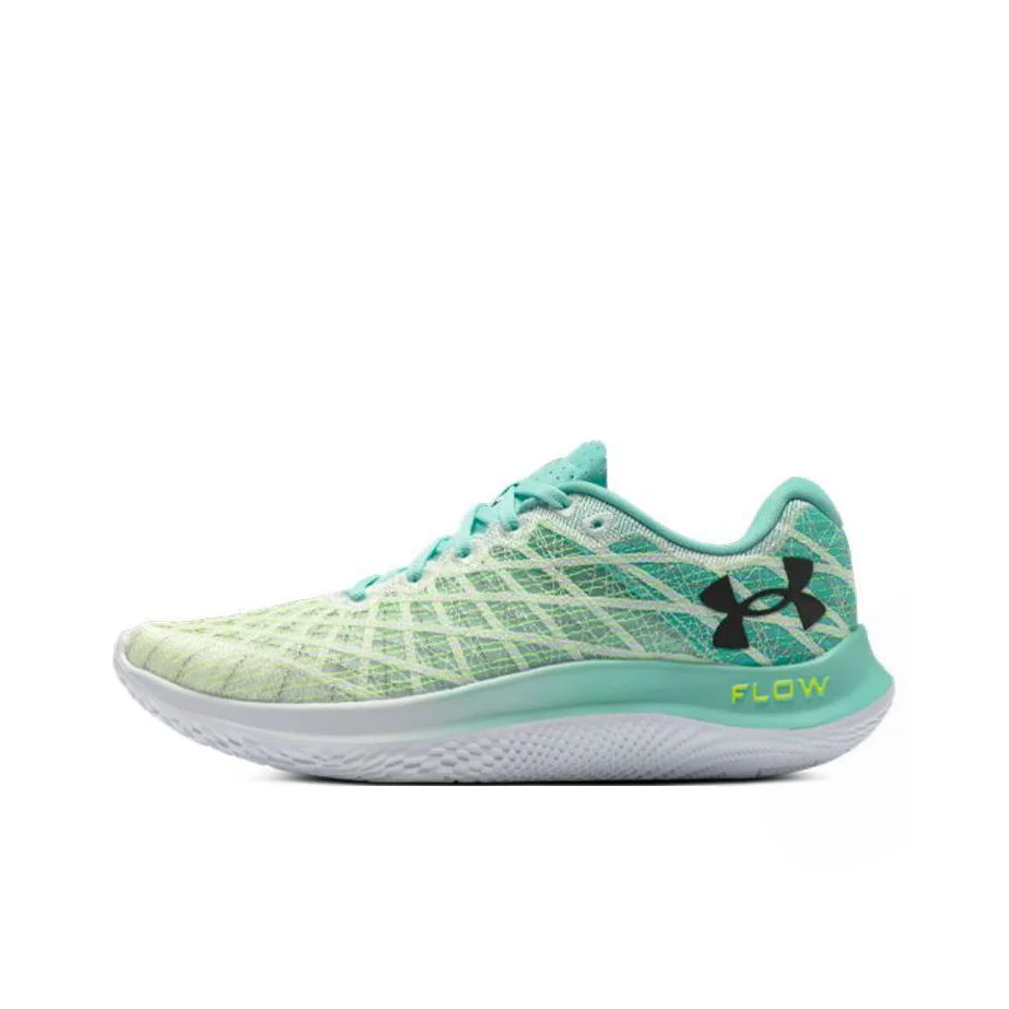 Under Armour Flow Velociti Wind 2 Running Shoes Men's Low Top Green 3025652-104