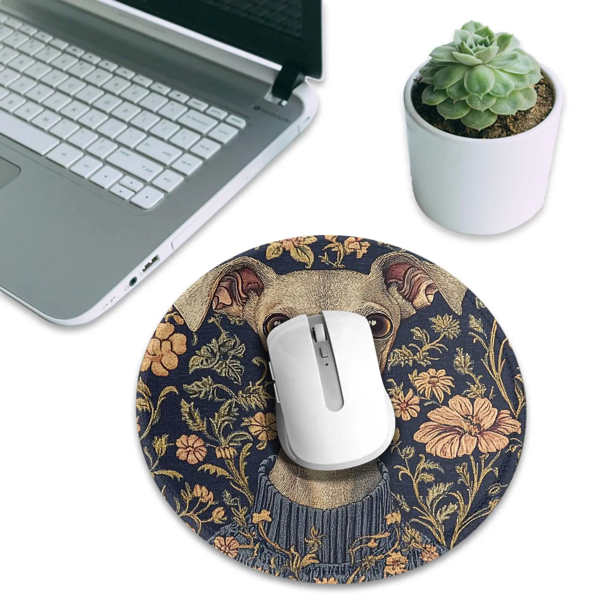 Whippet Peeping Whippet Greyhound Lurcher Dog Mouse Pad Computer Keyboard Mouse Mat Gaming PC Laptop Desk Mat Office Table Mats