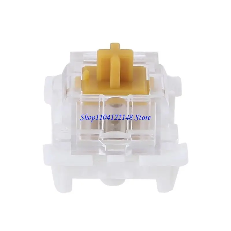 P9FA Switches Mechanical Keyboard Black Blue Green Brown Red Golden Silver Switch 3pins RGB Light