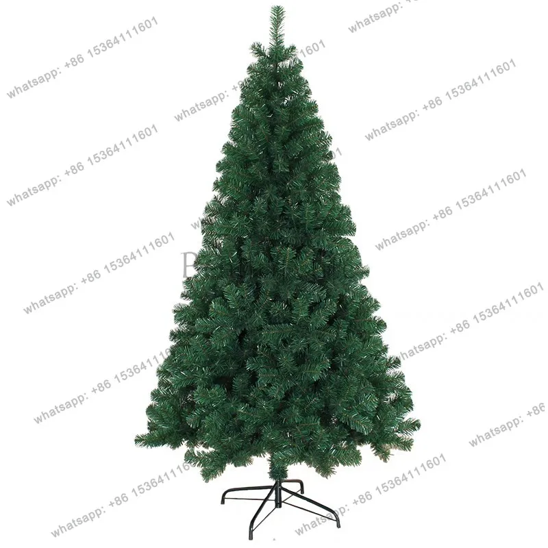 Large Christmas tree 6m encrypted simulation tree 4m shopping mall hotel indoor decoration bare tree 5m flame retardant material