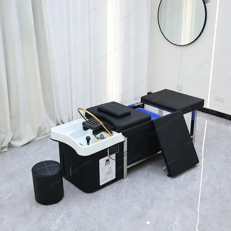 XinSheng Hair Wash & Head SPA Fumigation Shampoo Bed Beauty Salon Massage Table Massage Beds Barber Shop Commercial Furniture