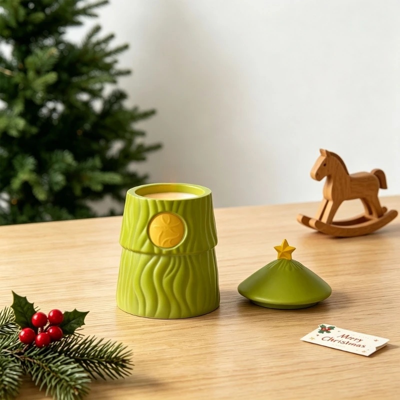 Star Lid Jar Mold for Holiday Holders and Small Display Containers