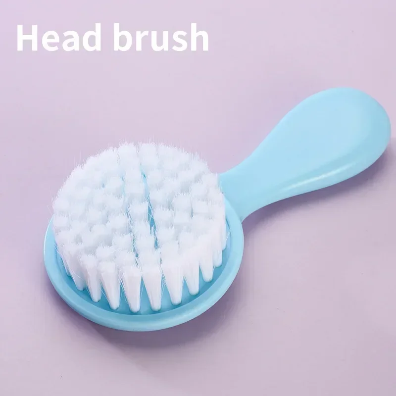 7Pcs vvocci Baby Care Set Toothbrush easter Silicone Toothbrush gift Set Baby Comb And Brush Com bination Set Nail Clippers