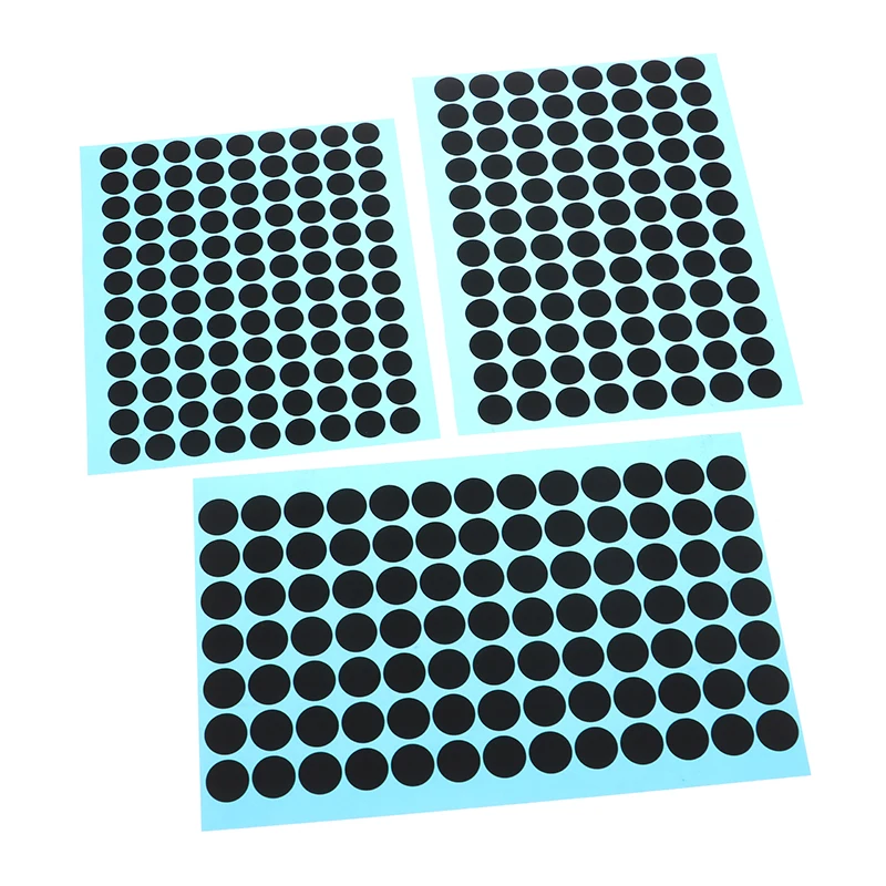 Diameter 1.5/2/3.5/7/8/9MM Black Conductive Rubber Pads Keypad Repair Kit For IR Remote Control Conductive Rubber Buttons-F(x)