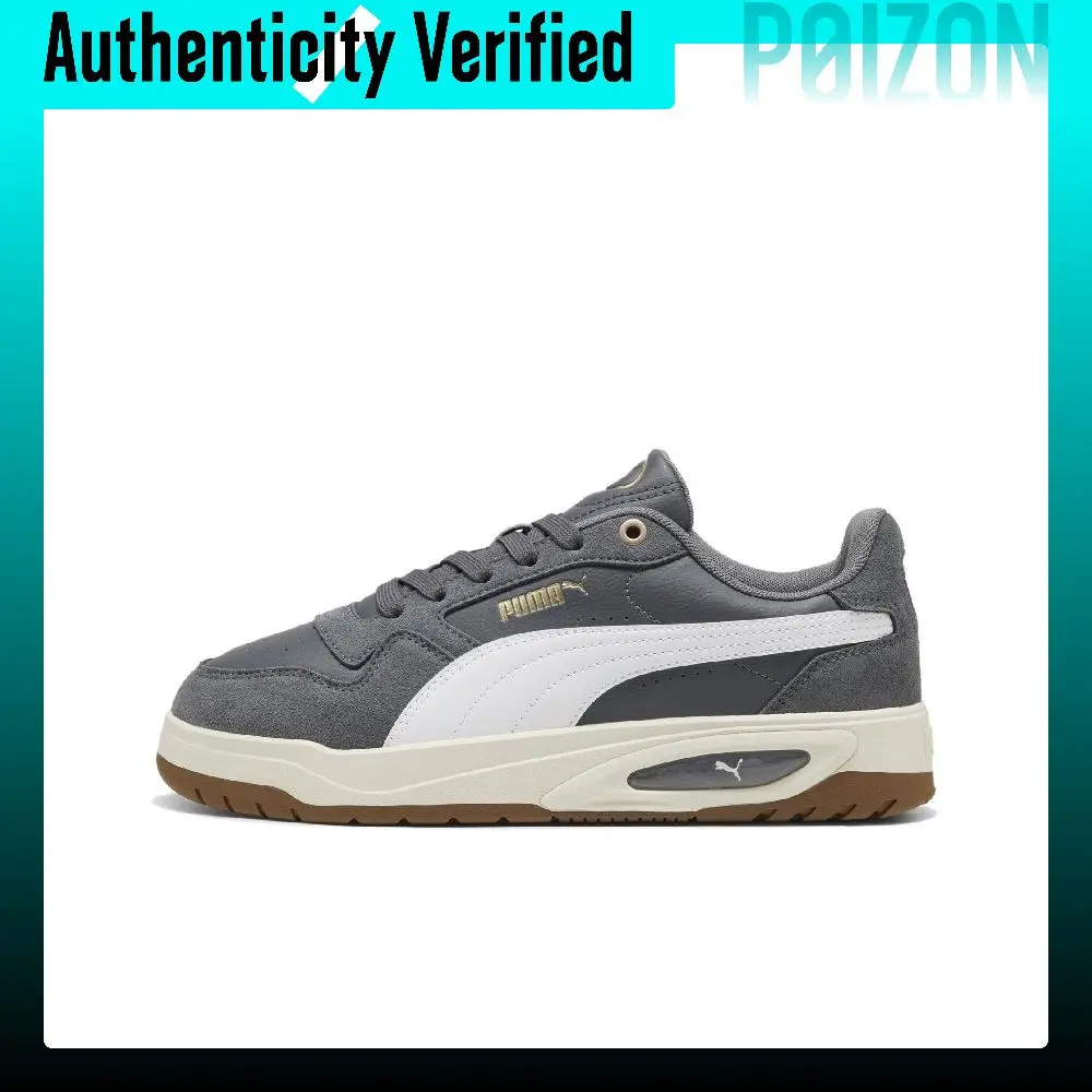 PUMA Shuffle Skate Shoes Unisex Low-top Gray White 407348-03