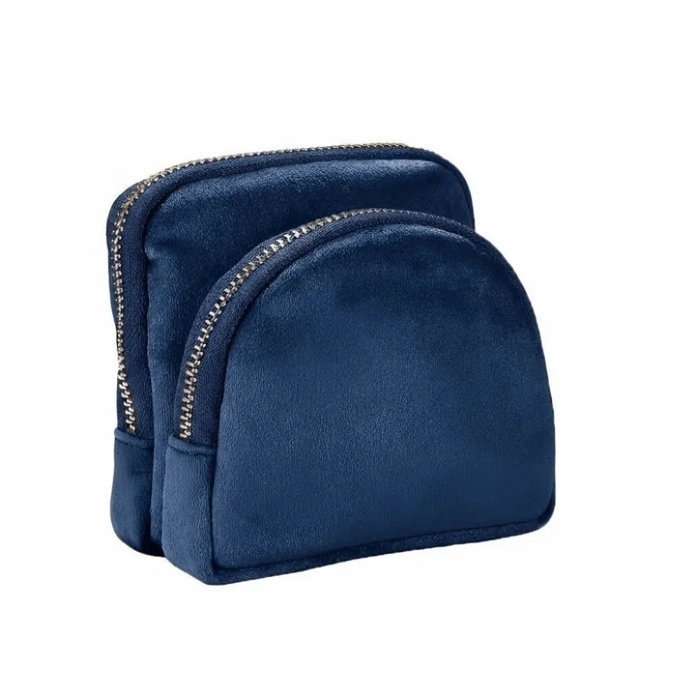 Magnetic Detachable Magnetic Jewelry Case Soft Velvet Two in One Travel Jewelry Organizer Compact Size Scratch Resistant