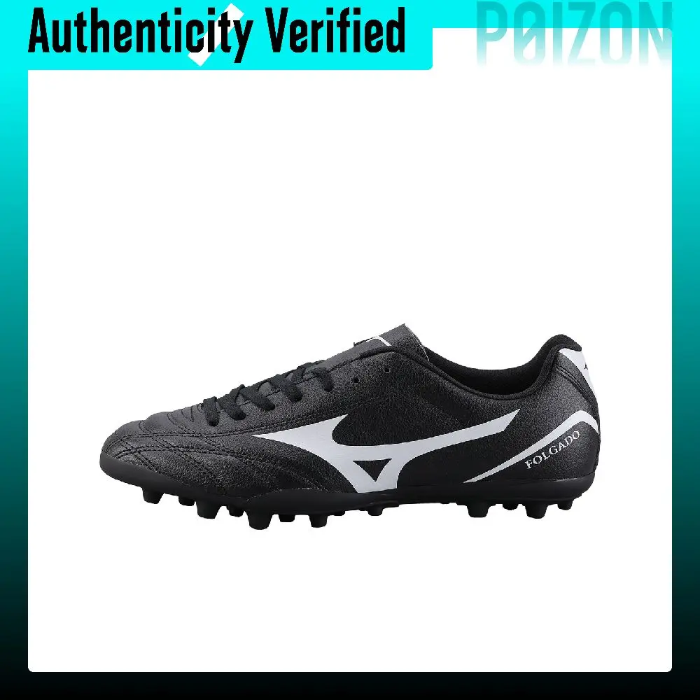 Mizuno Folgado Ag Soccer Shoes Men's Low Top Black White P1GA189301