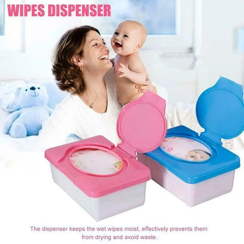 1PC Plastic Holder Accessories Napkin Storage Wet Tissue Box Paper Case  Wipes Home Tissue