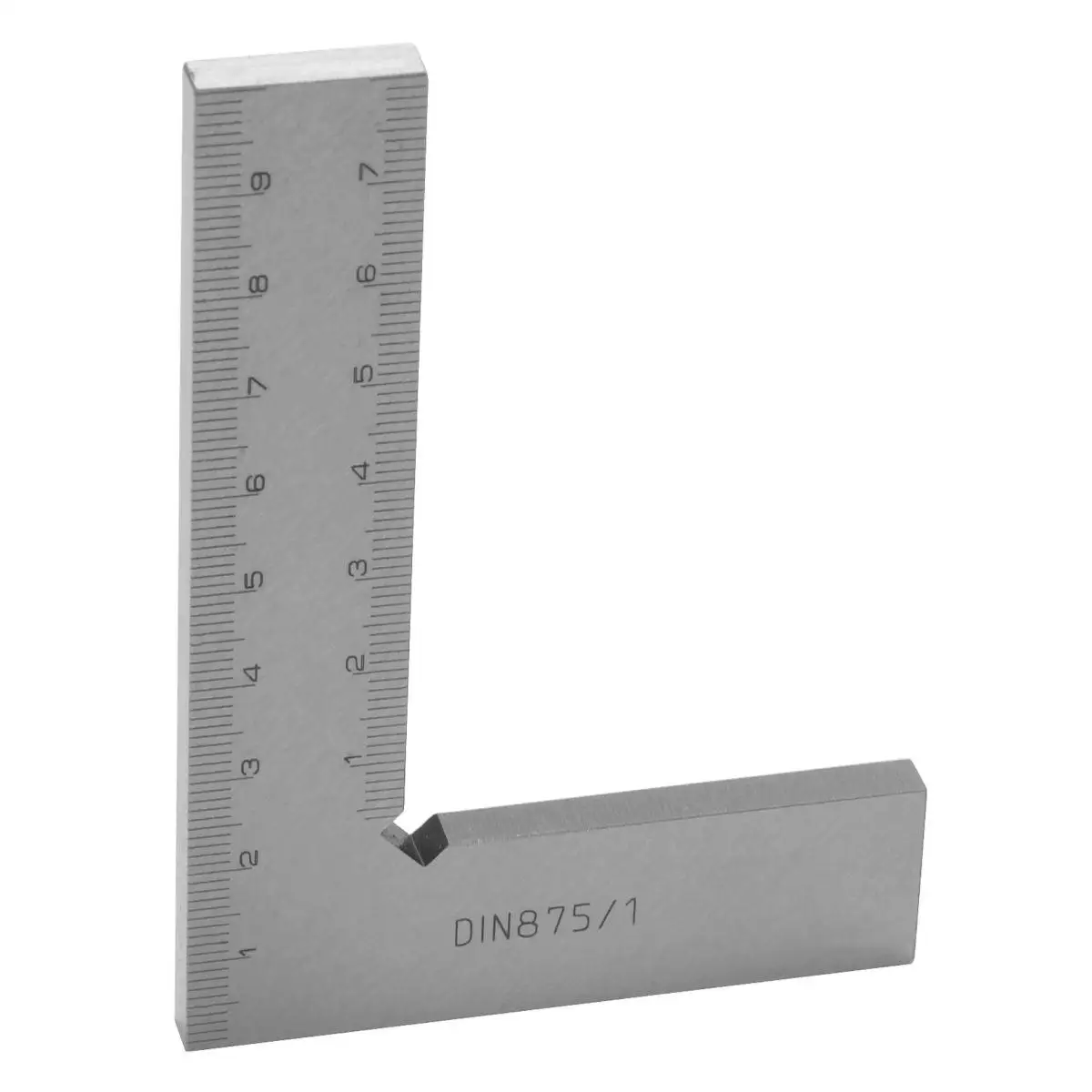 TECHNIQUE Professional Measuring Square 100x70mm DIN 875/II Stainless Steel For Jewelry Stone Centering Angle Marking