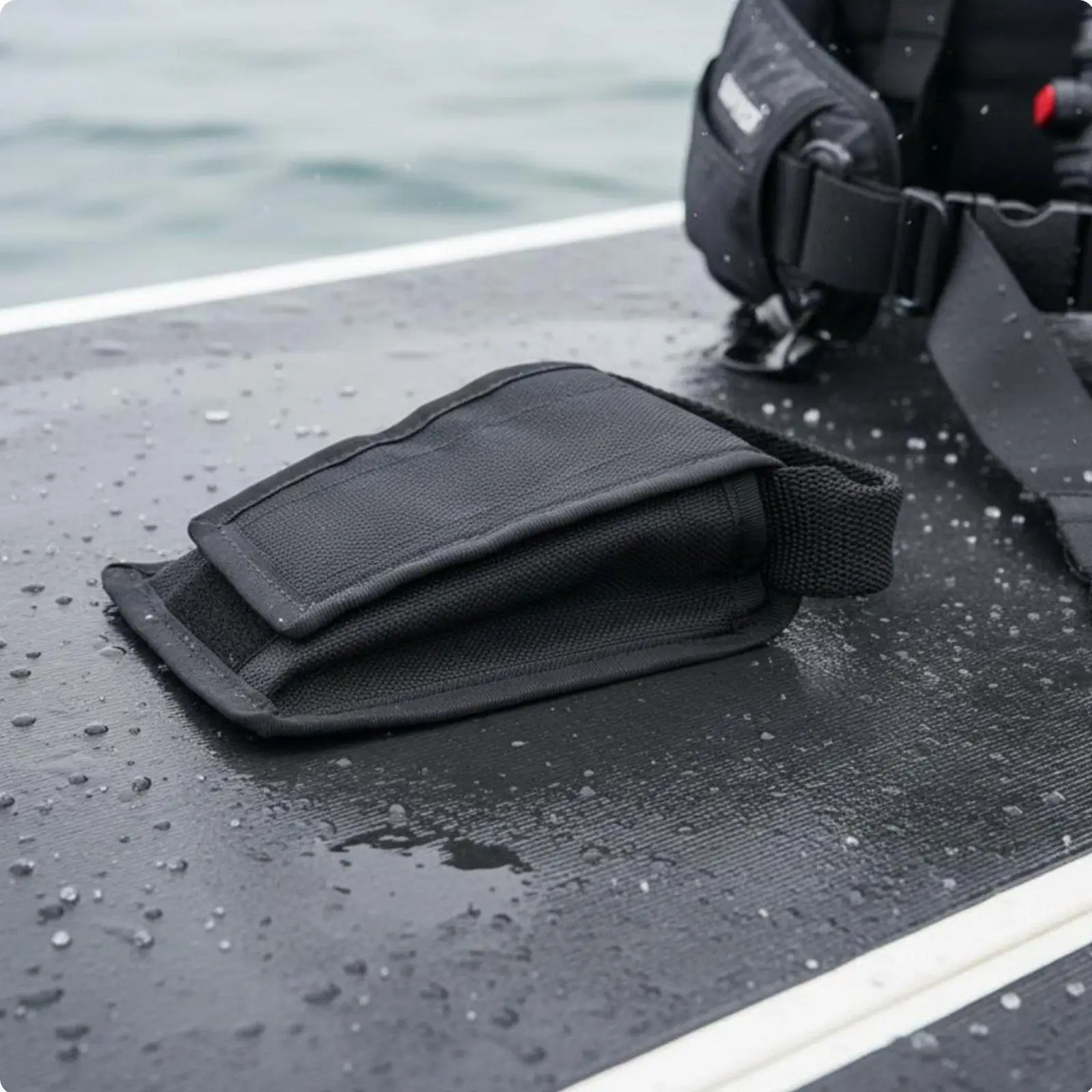 Diving Weight Pouch with Handle Premium Scuba Backplate Weight Inner Bag for Diving Accessories Kit