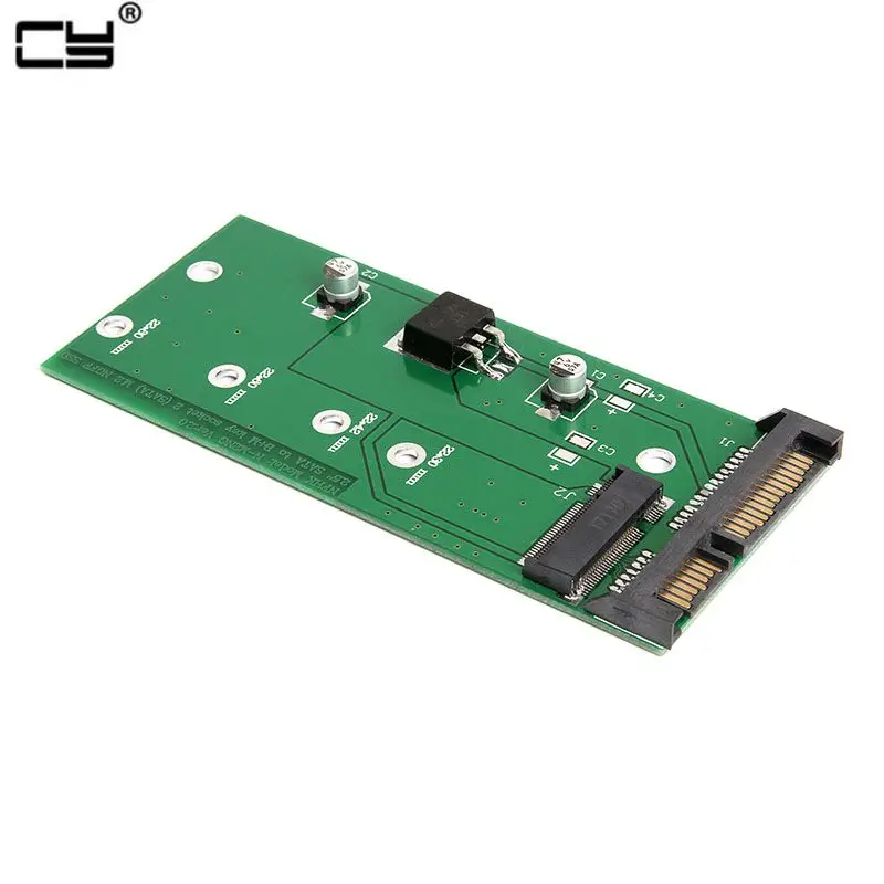 NGFF ( M2 ) SSD to 2.5" SATA Adapter M.2 2.5 inch NGFF SSD to SATA3 Convert Card