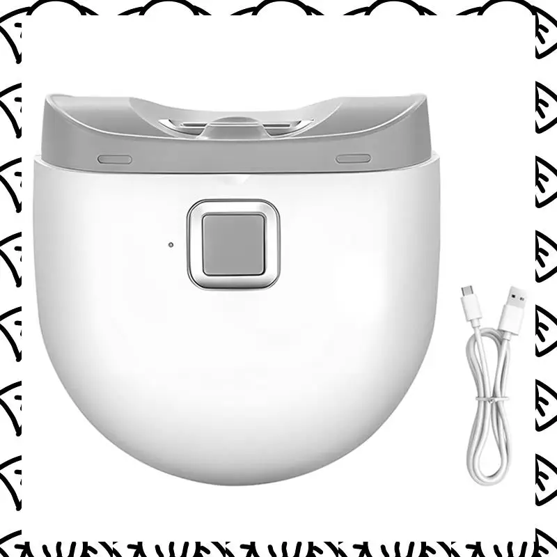 A71Z Portable Electric Nail Clippers, Fully Automatic Silent Nail Clippers, Mini Baby Nail Trimmer With Storage Space