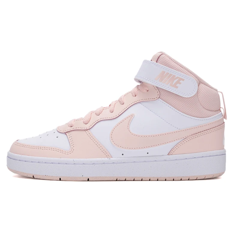 Nike Women's Shoes Court Borough Mid (Gs) Fashionable Mid-Top Sneakers Lightweight Cushioning Casual Shoes Cd7782-122