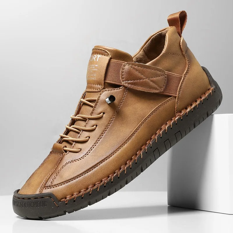 Women's Shoes Designer Men Casual Shoes Luxury Retro Loafers Fashion Plus Size Work Shoes Non Slip PU Leather Men Women Sneakers
