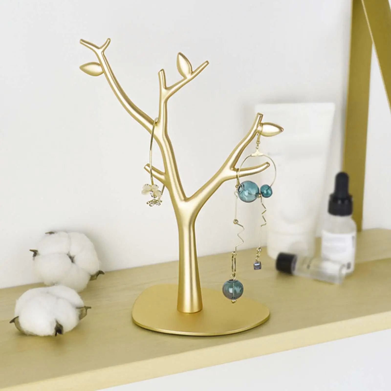 Jewelry Organizer Stand Tabletop Necklace Organizer Earring Holder