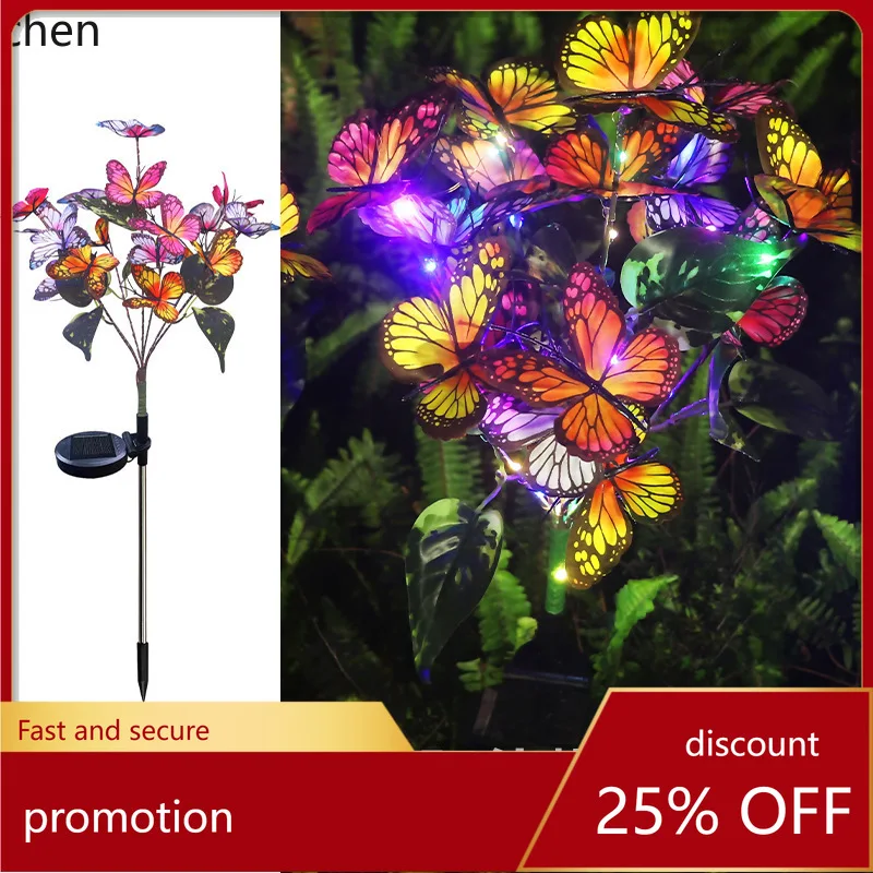 Zml solar powered outdoor decorative lights - waterproof, simulated, for garden, courtyard, and square illumination