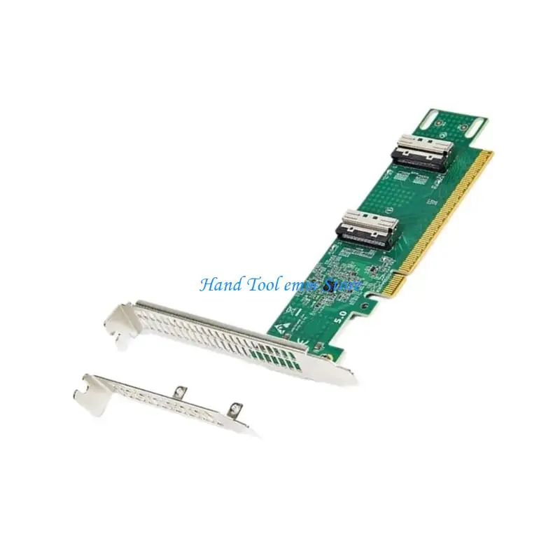 H37F PCIE5.0 Adapter Card For Fast Speed Data Transfer Up To 24 Gbps