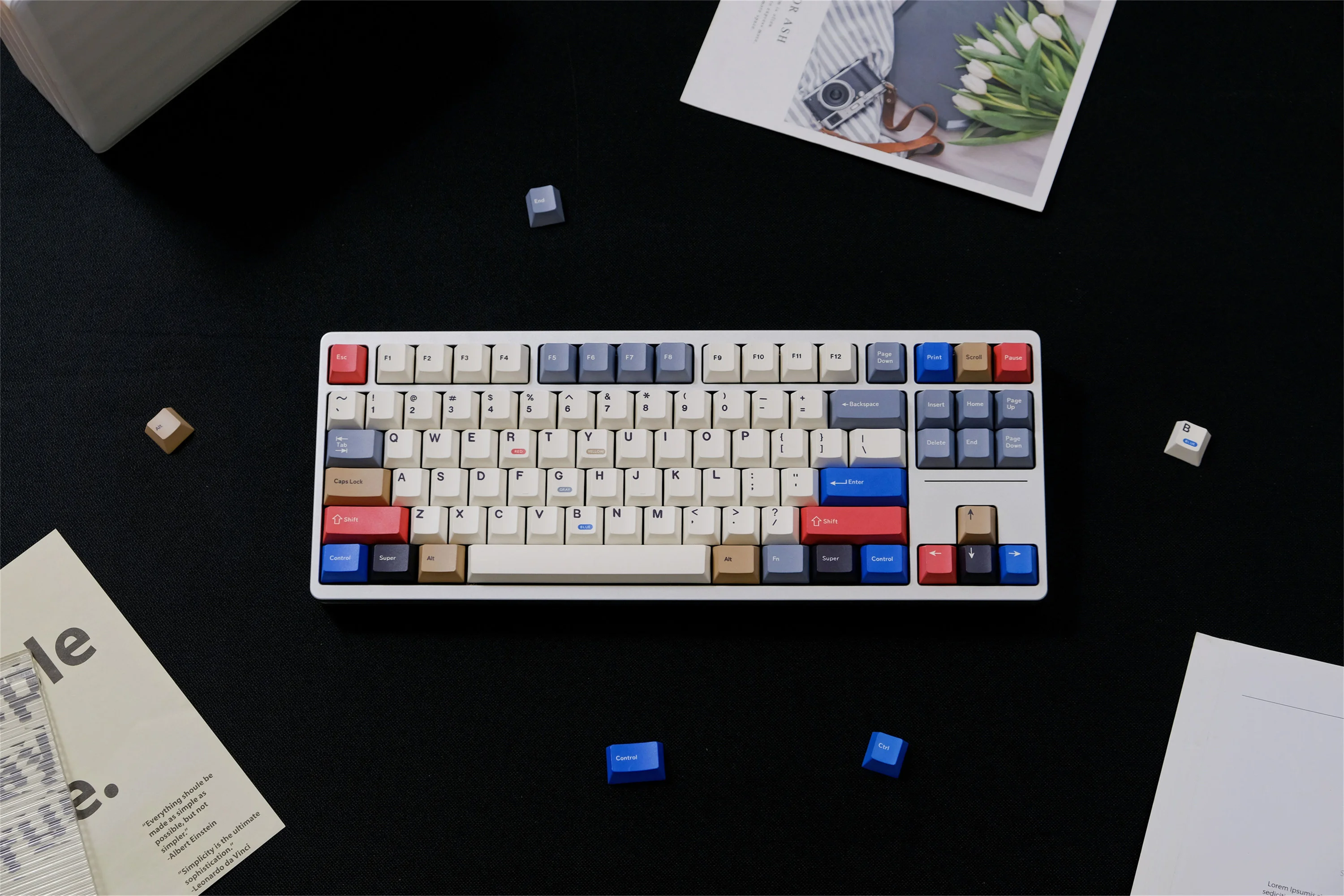 Retro100 Keycaps Set 143 Key PBT Material Keycaps Cherry Profile DYE-SUB For MX Switch Alice Wooting Mechanical Keyboard Keycaps