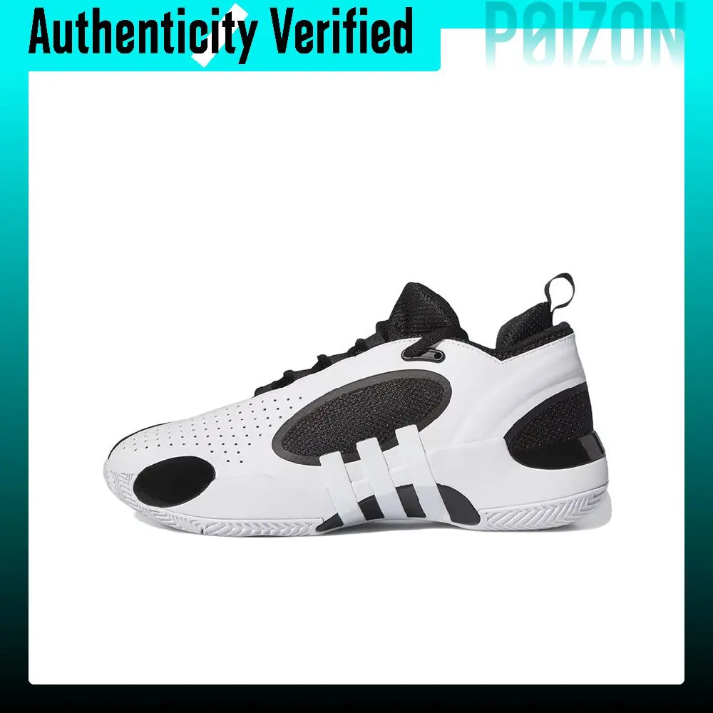 Adidas D.O.N. Issue #5 Basketball Shoes Men's Low-top White Black IE8333