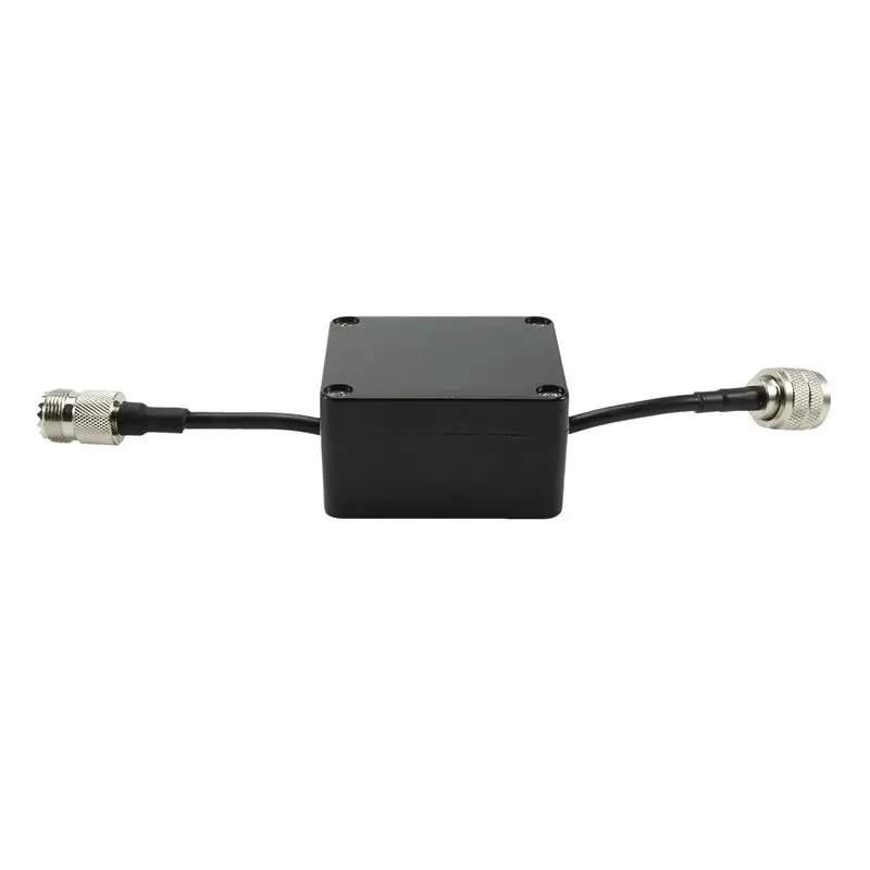 B63B-PL-259 To SO-239 Connectors 1.8-30Mhz Common Mode Choke For RF Noise Filter 1:1 Current Balun For Shortwave Radio