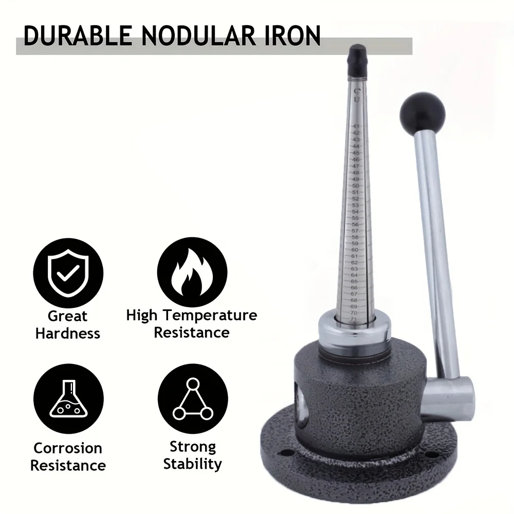 Handheld Single Pole Ring Shaping Expander  Metal Sizer Stick for Finger Measuring Jewelry Making and Ring Forming Craft Tool