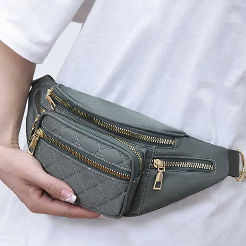 Waist Bag Wear-resistant Belt Bag Nylon Gift  Fashion Female Waist Pack Chest Belt Bag
