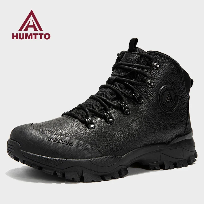 HUMTTO Hiking Shoes Men Outdoor hunting ankle Tactical boots Sports Climbing Shoes Snow boots Warm women Sneaker Trekking shoes