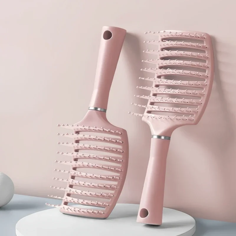 Air Cushion Hairbrush Fluffy Anti-Hair Loss Massage Comb for All Hair Types Long Thick Thin Curly Natural Hair Care
